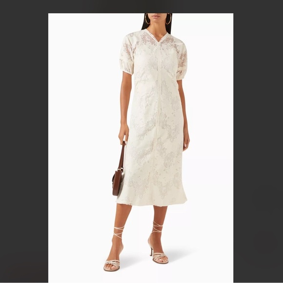 Day Birger Et Mikkelsen Dresses & Skirts - Day Birger et mikkelsen Elegant White Lace Dress | size Eu36
